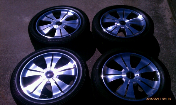 1円スタート！★個人出品7 1／2JJ、18インチ、235／50／18★