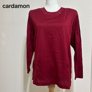 新品 タグ付き 未使用品 cardamon カットソー 長袖 トップス ロンT 長袖カットソー クル