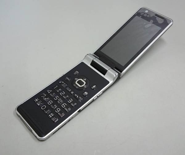 ◇docomo Panasonic P-01C シルバー　中古　本体のみ 判定○