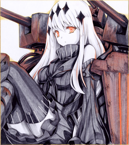 艦これ 同人手描きイラスト色紙 空母水鬼 模写 ラフ有 手描きイラスト 売買されたオークション情報 Yahooの商品情報をアーカイブ公開 オークファン Aucfan Com