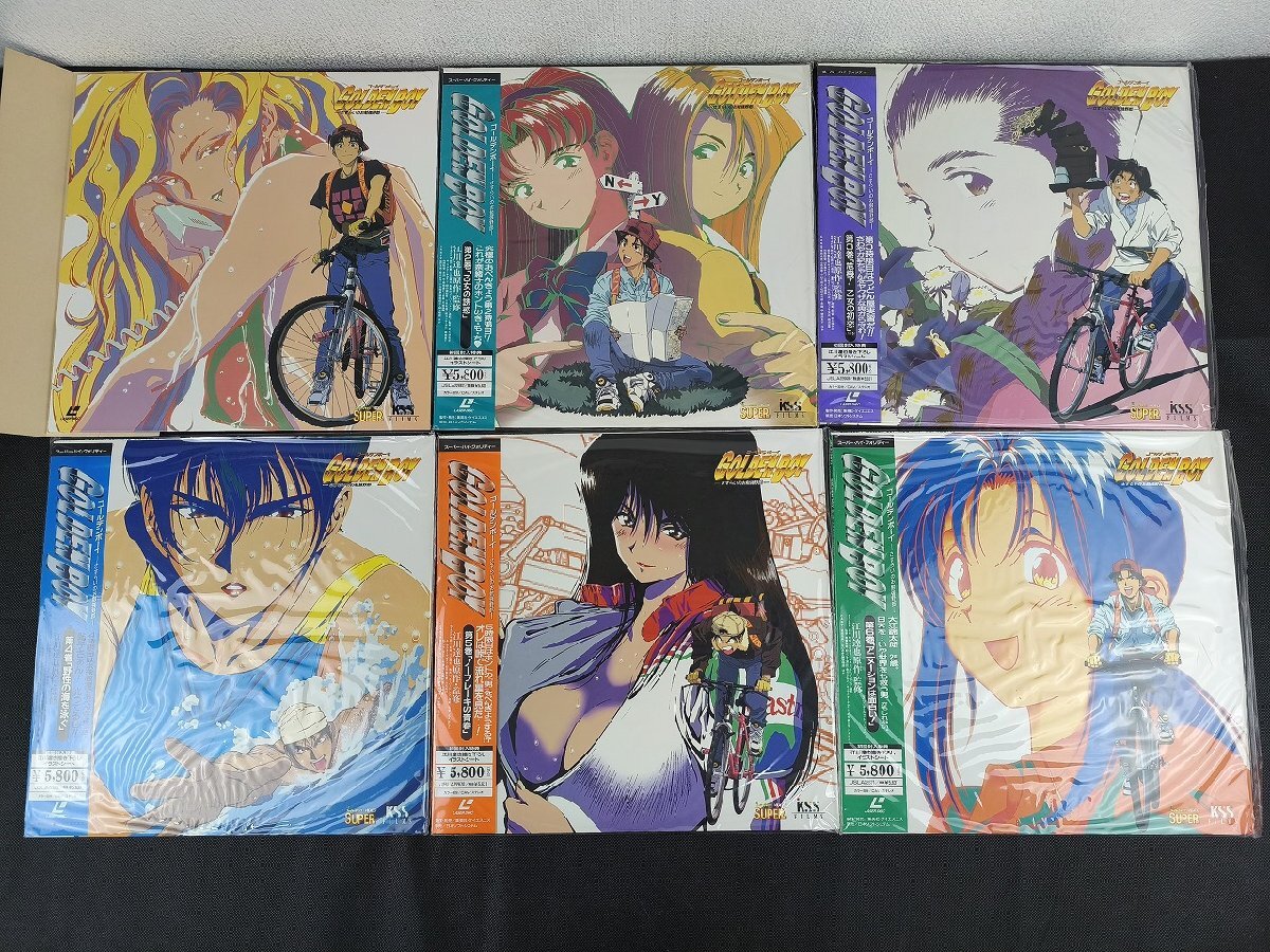 GOLDEN BOY さすらいのお勉強野郎 LD BOX】 アニメ /江川達也原作