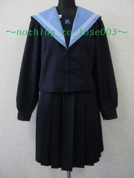 制服・セーラー服写真集 #6856(冬)大きめ美木多中学校(レディース 