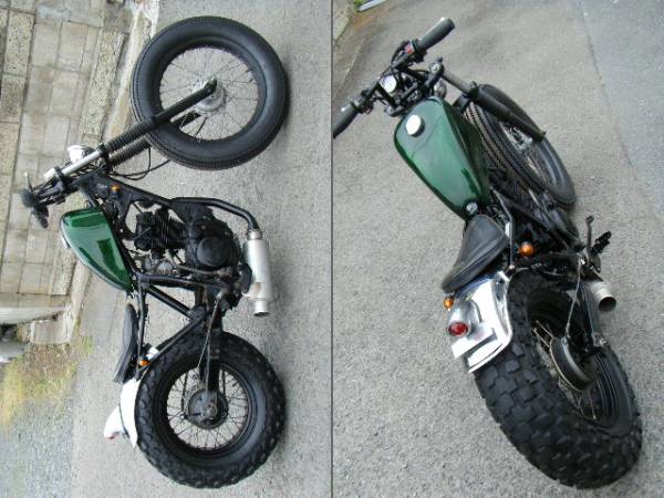 1円 Twチョッパー 格安陸送可 最落無し ｓｒ Xs 250tr 126cc 250cc 売買されたオークション情報 Yahooの商品情報をアーカイブ公開 オークファン Aucfan Com