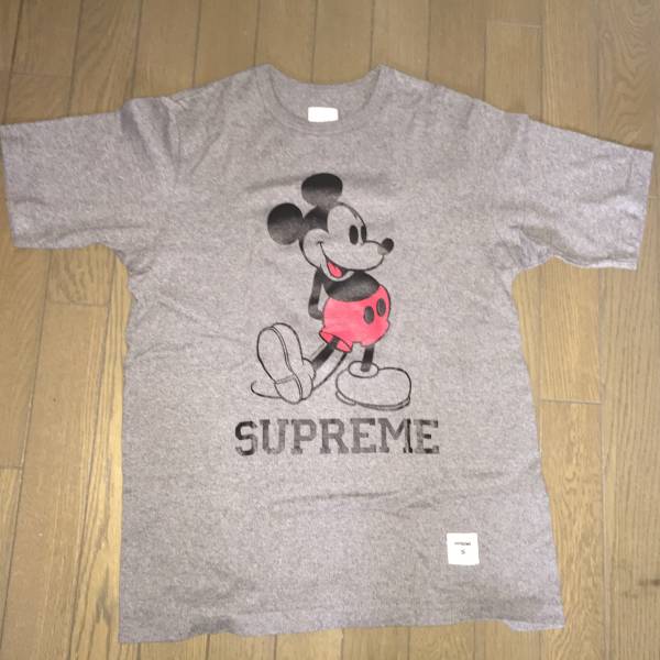 ｓｕｐｒｅｍｅシュプリームミッキーマウス灰ｓサイズｂｏｘロゴ Sサイズ以下 売買されたオークション情報 Yahooの商品情報をアーカイブ公開 オークファン Aucfan Com