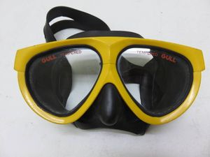 GULL TEMPERED ガル マスク メガネ ダイビングマスク ダイビング用 中古