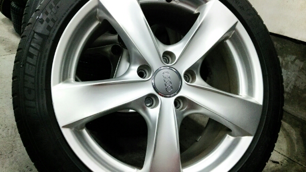 ☆アウディA3.A4.vwゴルフ5.6.7.ジェッタ、7分山AGAホイール☆_2