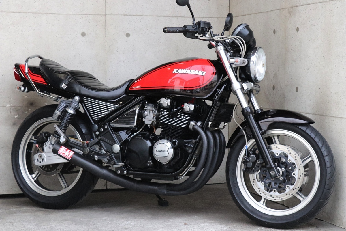 横浜～ Kawasaki ゼファー400 C1 希少初期型親子メーター Z2火の玉
