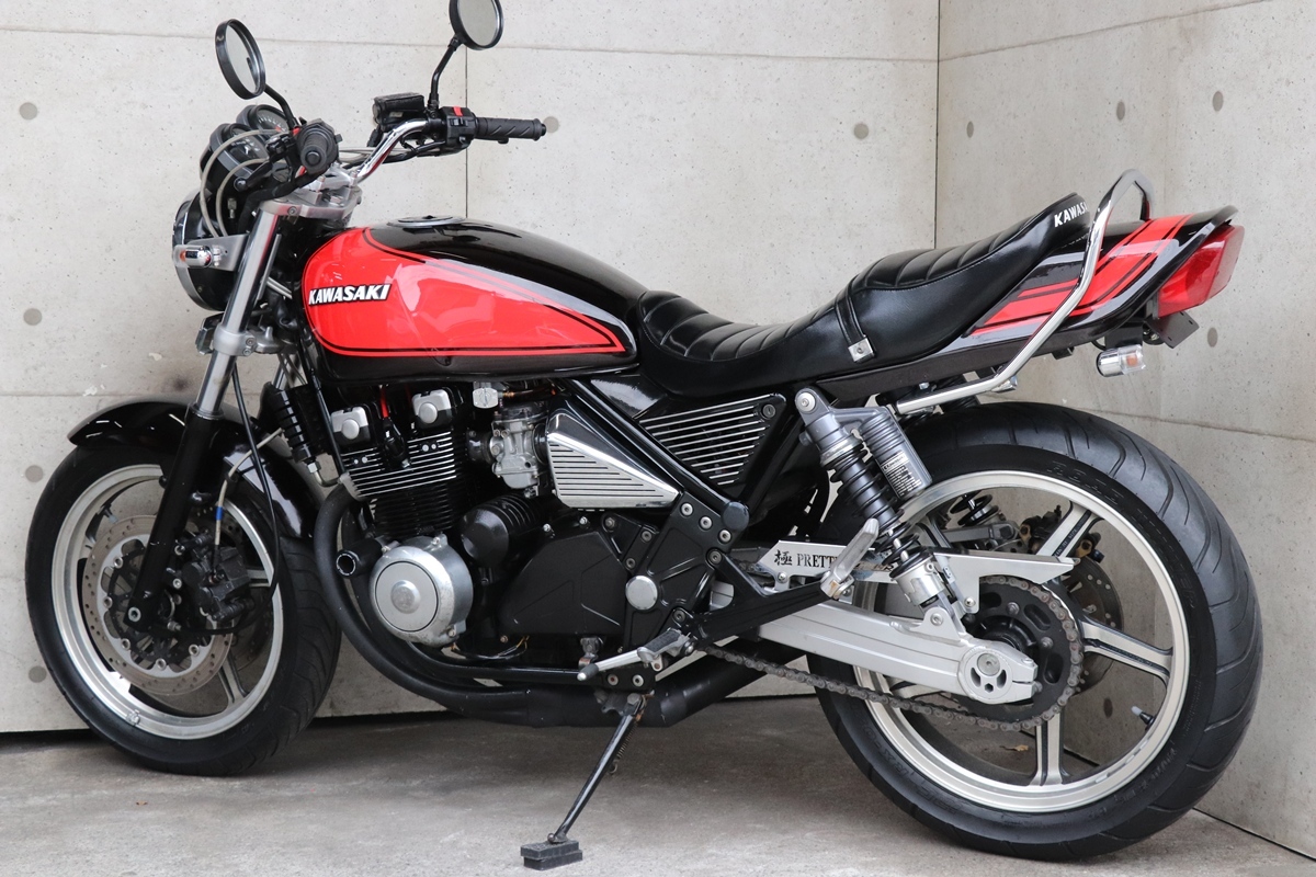 横浜～ Kawasaki ゼファー400 C1 希少初期型親子メーター Z2火の玉