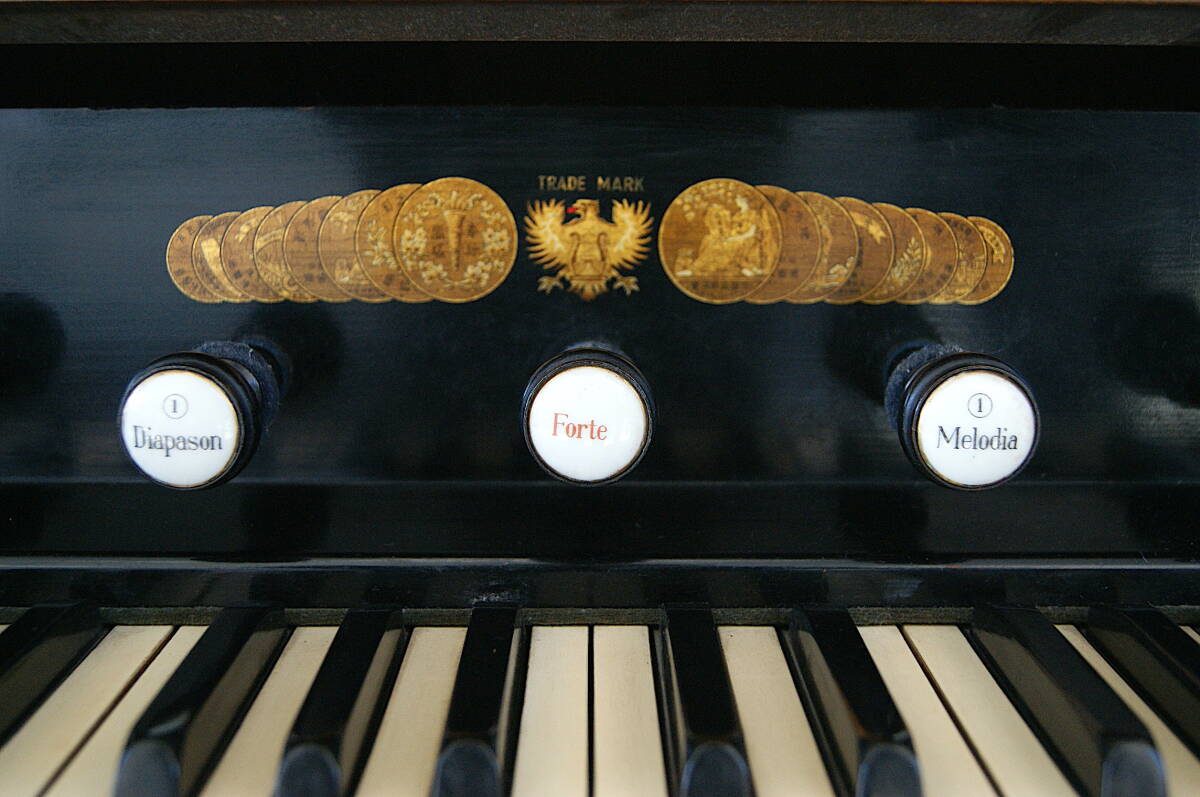 6159p 超レア MIKI ORGAN 三木楽器 足踏み 5ストップ リード オルガン