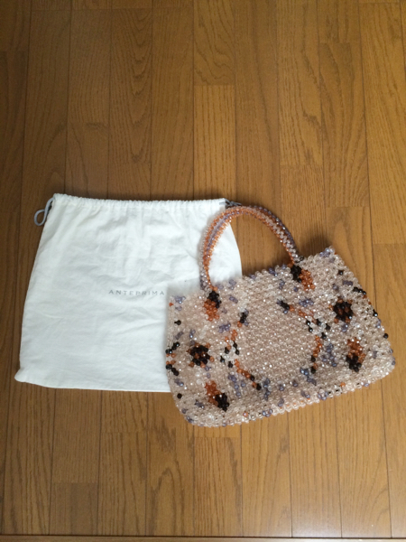 【美品】ANTEPRIMA アンテプリマ バッグ スワロフスキー