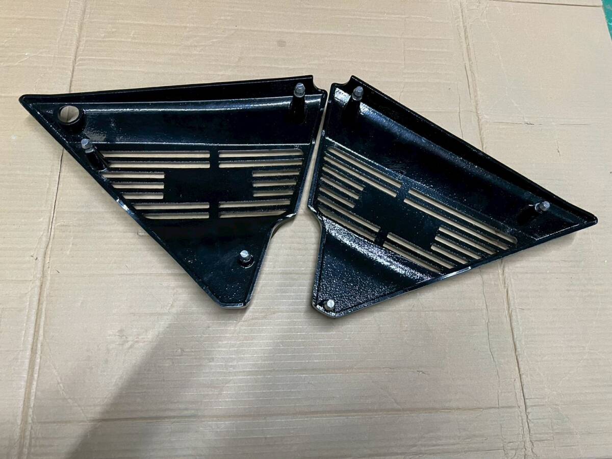 Z1000MK2 アルフィン 黒 ロゴ有 / ブラック Z750FX アルミ サイド