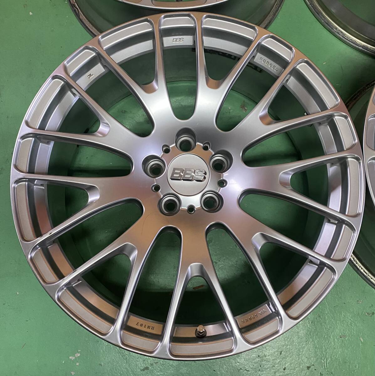 希少！BBS RN107 20インチ 8.5J +38 5H 114.3 FORGED 4本 鍛造(5穴