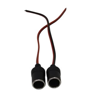 シガーライター メス ソケット 2個 12V 24V 電源取り出し 電源ソケット 増設 加工 スマー