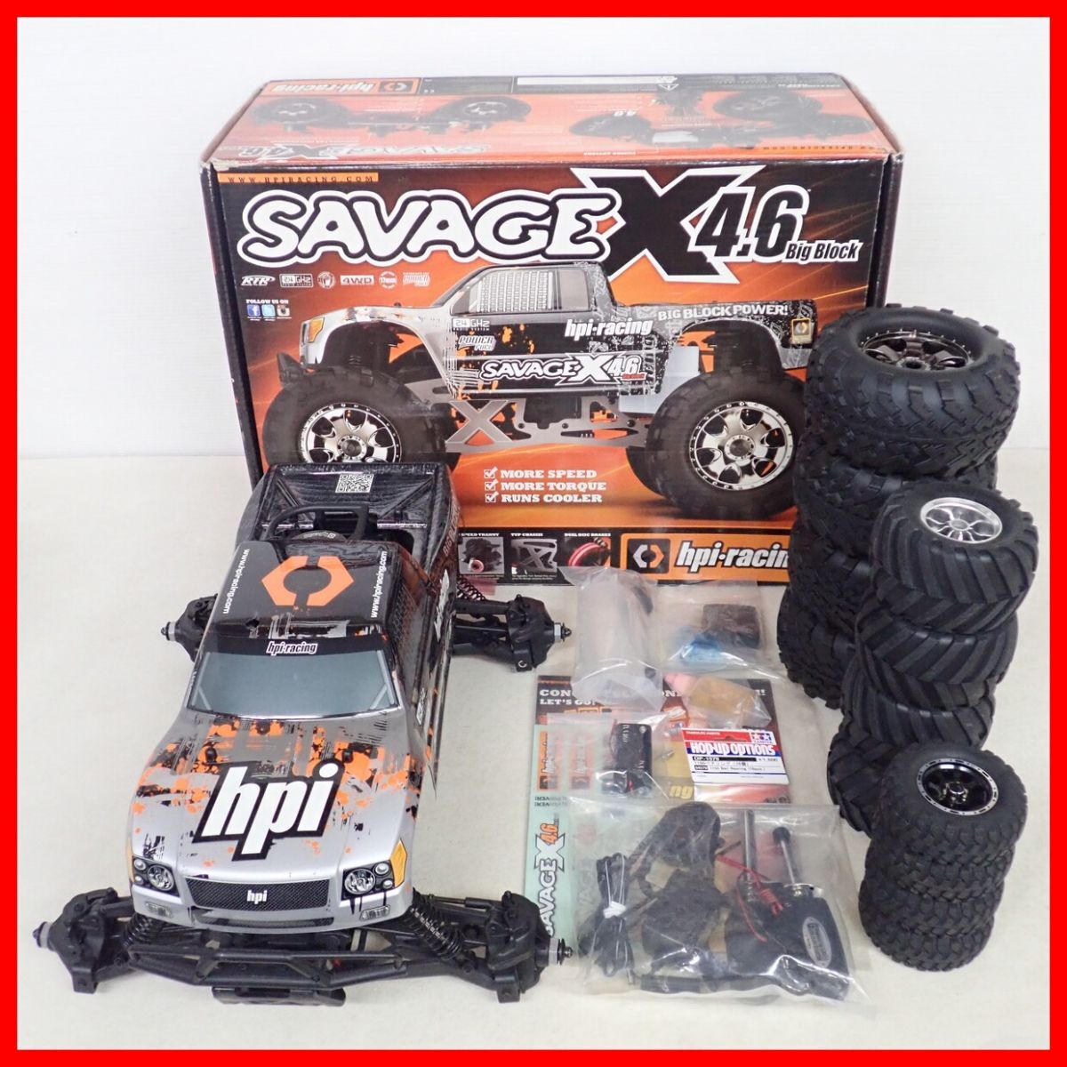 HPI　サベージ　ジャンク　及びパーツ多数 HPI サベージ ジャンク 及びパーツ多数 Yahoo!オークション -「hpi