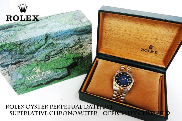 ◇ROLEX　ロレックス　オイスターデイトジャスト　10Pダイヤ◇