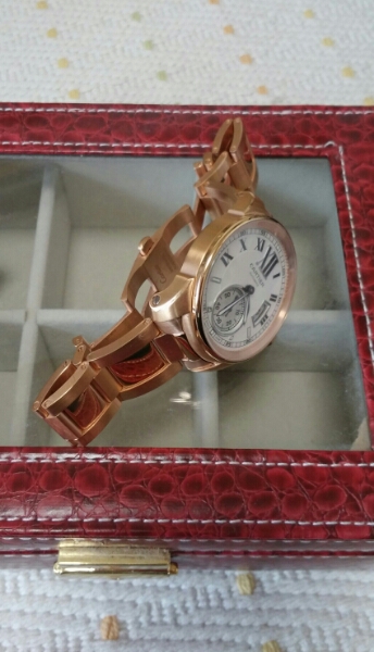 ピンクゴールド　カリブル　ドゥ　カルティエタイプ