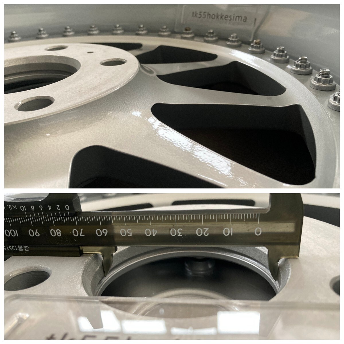 18inch OZ Racing HARTGE 鍛造 3ピース フルレストア品 BMW 5×120 希少 