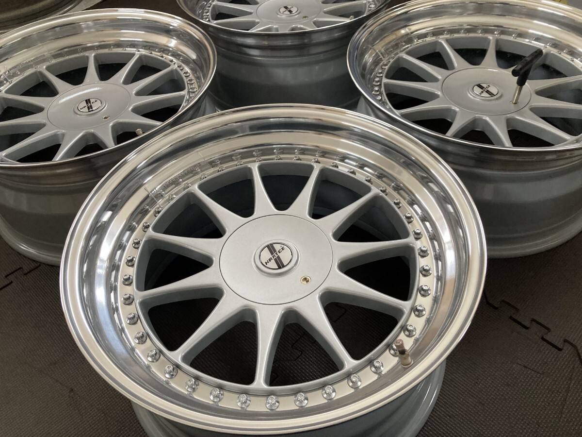 18inch OZ Racing HARTGE 鍛造 3ピース フルレストア品 BMW 5×120 希少 