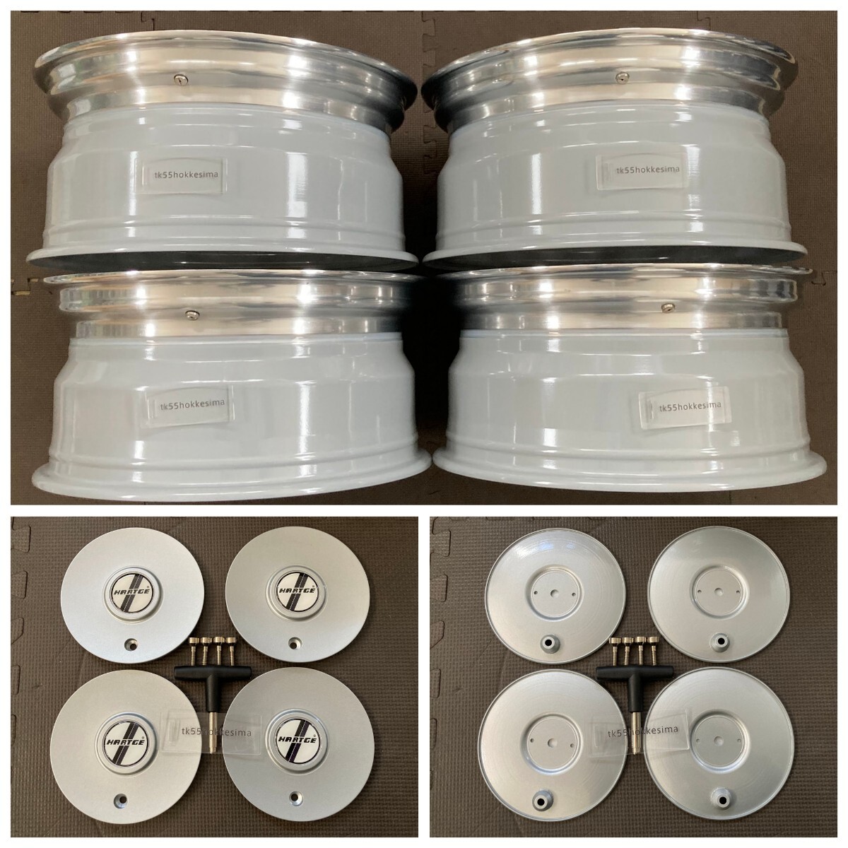 18inch OZ Racing HARTGE 鍛造 3ピース フルレストア品 BMW 5×120 希少 