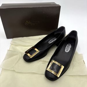 ＊ 付属品完備 日本製 '高級感溢れる' GINZA YOSHINOYA 銀座ヨシノヤ 本革 ゴールド金具