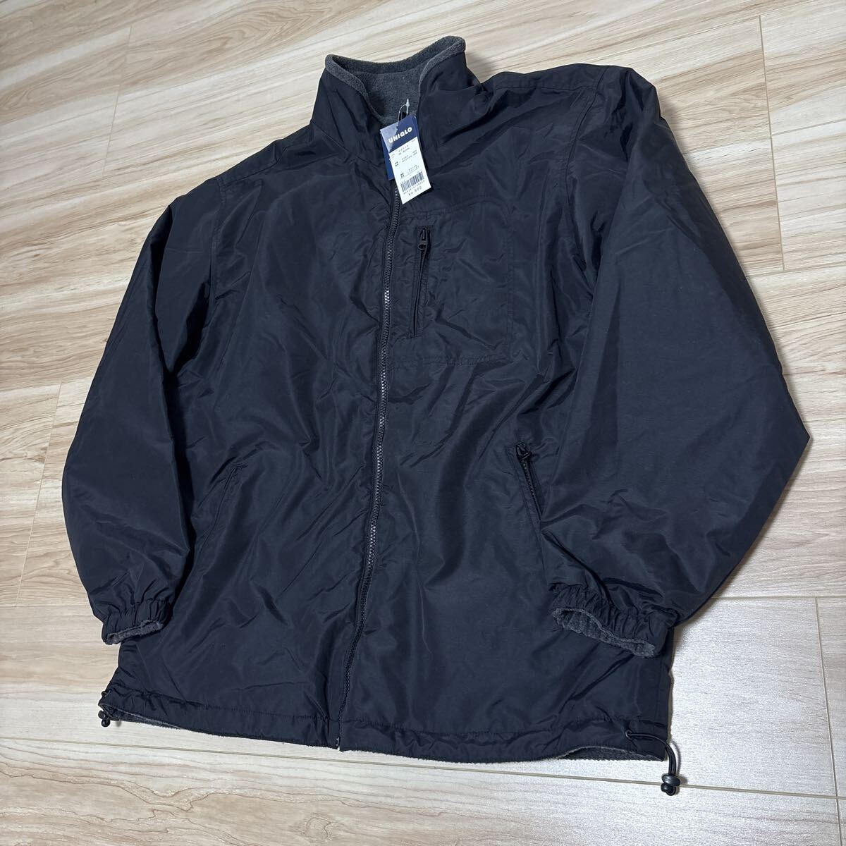 ユニクロ UNIQLO オールドユニクロ ブラック 黒 アウター リバーシブル 