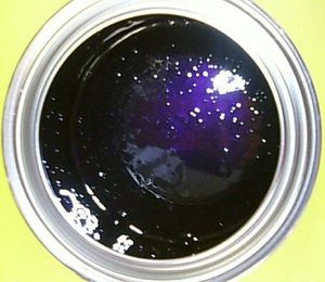 ●○ブラックマイカ(パープルパール) 1Lセット●２液型ウレタン自動車用塗料バイク塗装カ