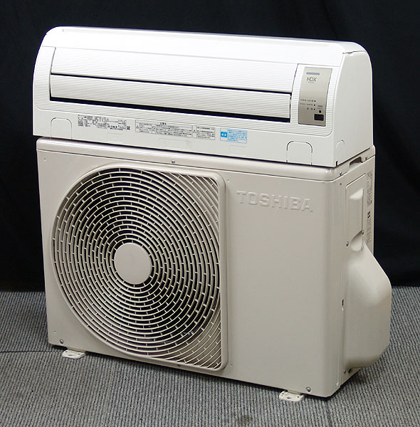 東芝【RAS-221NDX】大清快VOiCE 空清 自動掃除エアコン 6畳 2012