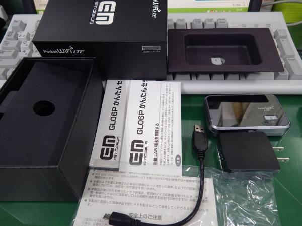 1円 売切 美品 イーモバイル ポケットWiFi GL06P ２年縛り終了