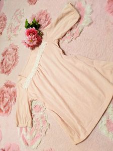 濁り◆ピンク◆花柄&レース◆伸びの良い◆激可愛◆お洋服