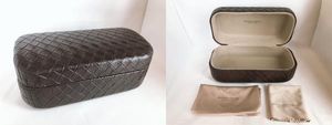 ボッテガヴェネタ メガネケース スクエア形 新品未使用 ブランド BOTTEGA VENETA イタリ