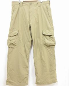【モンベル】ストレッチ ライニング カーゴパンツ◆#1105361 ベージュ◆XL