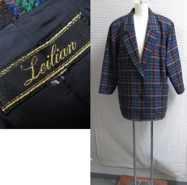 Eゐ3217/●15-17号　XLサイズ● レリアン ジャケットコート
