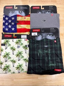 AIRHOLE エアホール フェイスマスク ネックウォーマー 4枚セット スノーボード スキー ス