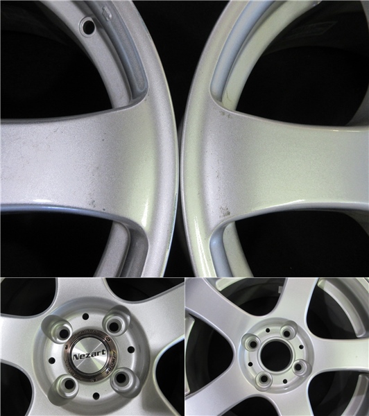 WORK NEZART SPORT 15x6.5J +38 4穴 スイフト フィット 売切! Work Nezart 15 inch Set