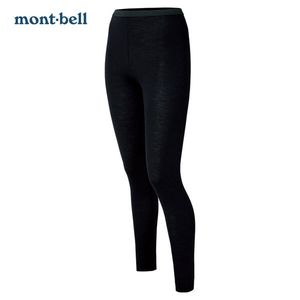 送料300円(税込)■cf214■レディース モンベル スーパーメリノウールM.W. ロングタイツ(1