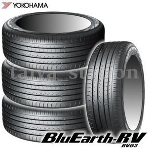 [2025年製/在庫あり]送料無料◆新品 ミニバン用 低燃費タイヤ ヨコハマ BluEarth RV03 22