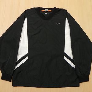 ★ NIKE ナイキ バスケットボール ウォームアップ シャツ メンズ XL 黒 ブラック ピステ