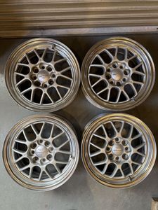 　BLITZ BRW-02 ☆ 14インチ　PCD100 6J＋43 ブリッツ 軽量 軽カー　希少　 当時物