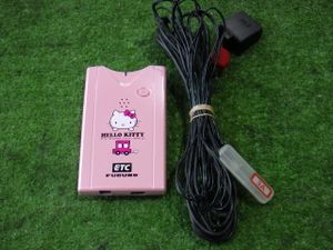 古野電気 FNK-M05T ETC車載器 ハローキティ アンテナ分離型 【管理番号 0885 RG8-11】中