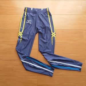 美品 Mサイズ ロングタイツ MIZUNO ミズノ 陸上ウエア ランパン レーシングブルマ ショー