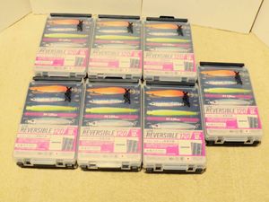 XOOX　タカミヤ　リバーシブル120　ルアーケース/タックルボックス　7セット