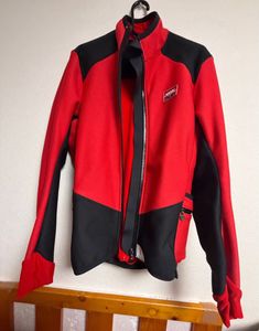 レリック reric サイクルジャケット サイクルジャケット赤XLサイズ中古肩幅43cm 着丈72cm