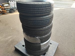 【BRIDGESTONE】215/70R17.5 123/121J R173 バリ溝 夏タイヤ 6本セット TB080119-0001