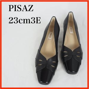 OK7694*PISAZ*ピサ*レディースパンプス*23cm3E*黒*日本製