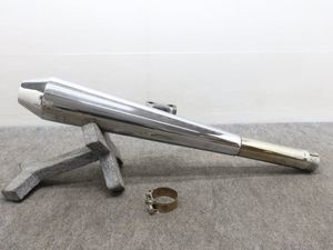 SR400 H329E（EBL-RH03J) デイトナ スチール スリップオンマフラー ◆返品可 T29051M T01