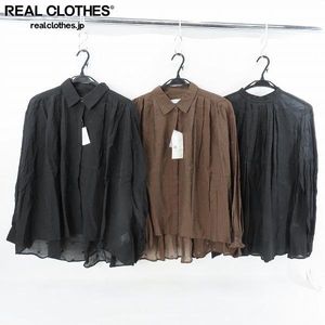 ☆【未使用/サンプル品含む】SHIPS any/シップス ドット柄 シアーブラウス 3点セット /06