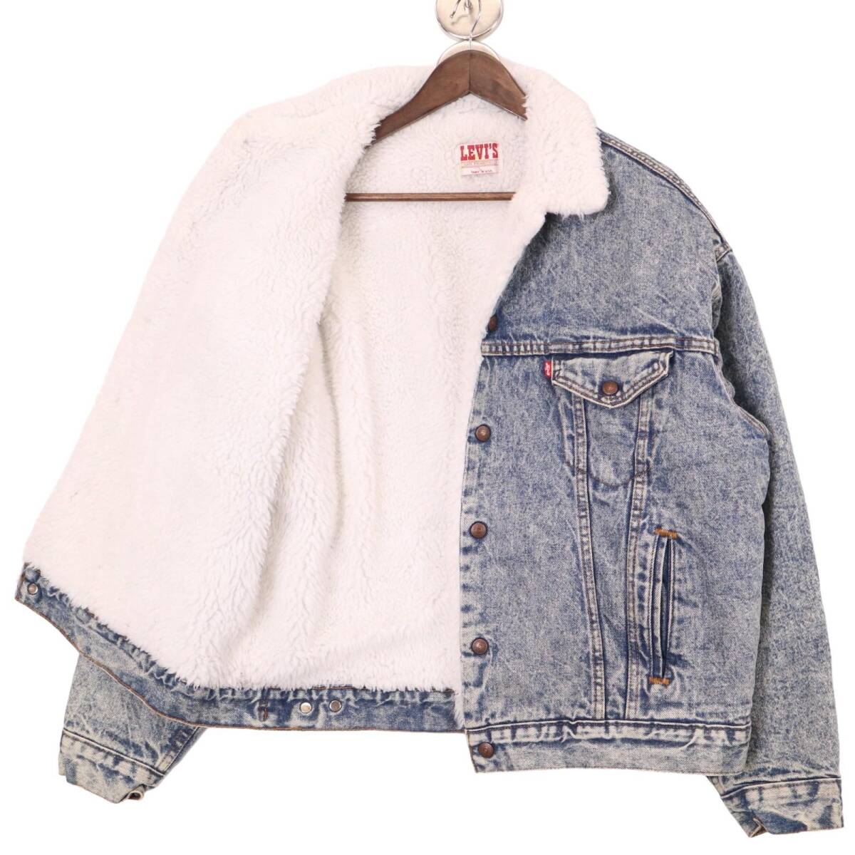 80年代 Levi's リーバイス 70609 0219 ケミカルウォッシュ デニム