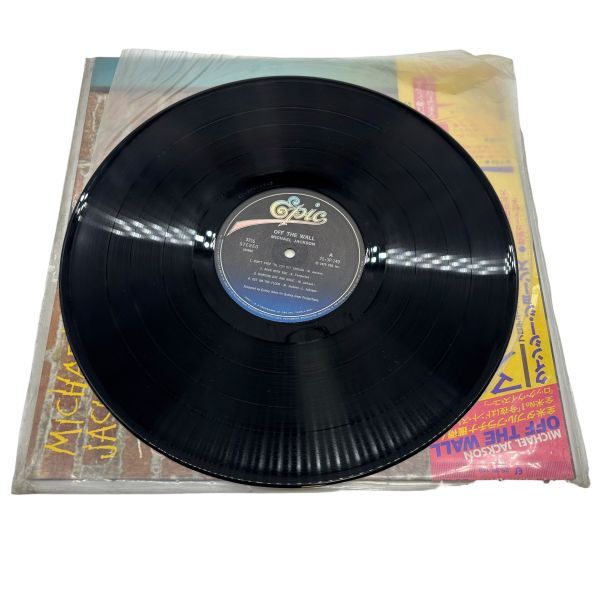 2枚セット マイケル・ジャクソン LPレコード BAD Off The Wall 国内盤