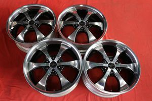 【前後異サイズ 4本SET】FABULOUS(ファブレス) エクスパンド アルミホイール 中古品 18in