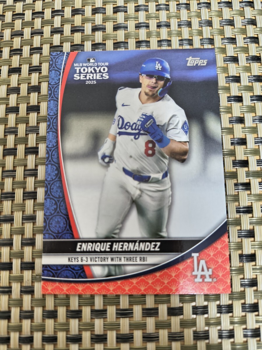 topps update JAPAN Edition キケ・ヘルナンデス エンリケ